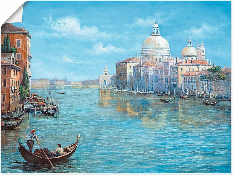 Artland Wandbild "Venedig", Europa, (1 St.), als Leinwandbild, Poster, Wand günstig online kaufen