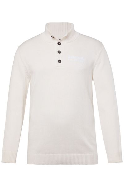 Men Plus Rundhalspullover Men+ Troyer Zippkragen günstig online kaufen