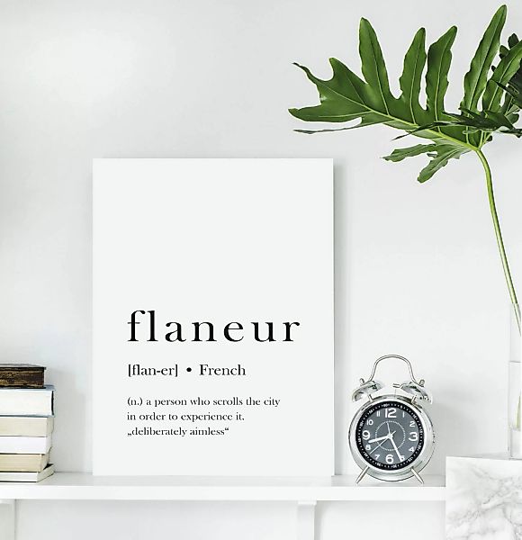 queence Acrylglasbild "flaneur" günstig online kaufen
