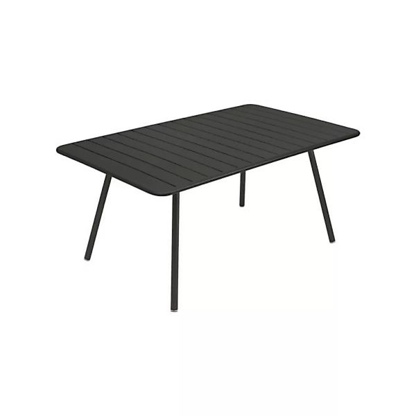 Luxembourg Outdoor-Tisch 165x100 cm Lakritze günstig online kaufen