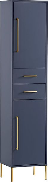 welltime Hochschrank "Kent mit goldfarbenen Griffen", Breite 40,5 cm, made günstig online kaufen