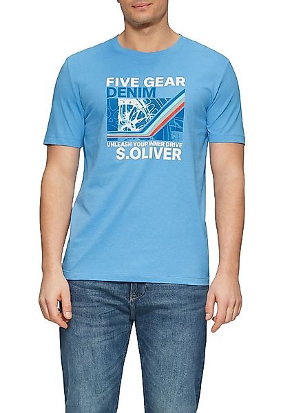 s.Oliver T-Shirt mit Front Print günstig online kaufen