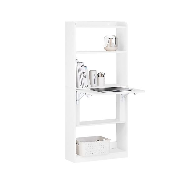 SoBuy Regal-Schreibtisch DE-FWT92, mit Regalböden, Computertisch günstig online kaufen