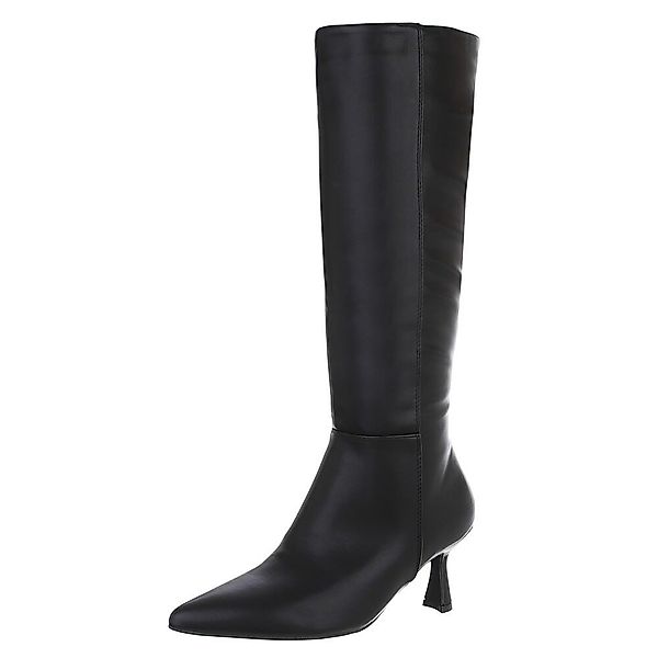 Ital-Design Elegante Damenstiefel mit Absatz für günstig online kaufen