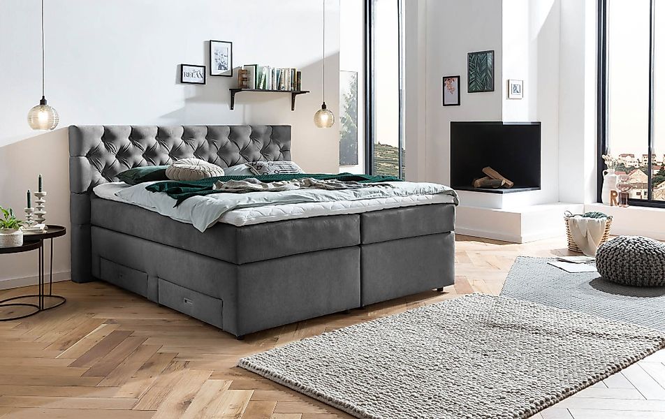Belanoti Boxspringbett Lara (Boxspringbett 160x200 mit günstig online kaufen