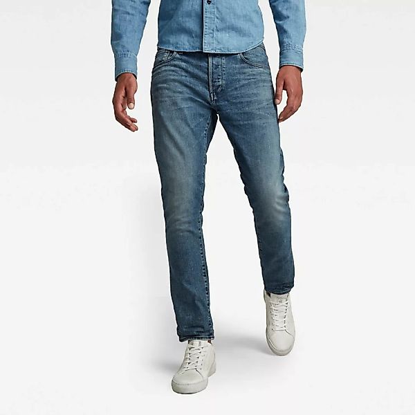 G-star 3301 Slim Jeans 33 Faded Cascade günstig online kaufen