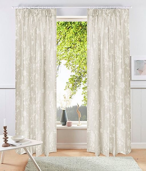 OTTO home Gardine Linnah (1 St), Multifunktionsband, halbtransparent, Polye günstig online kaufen