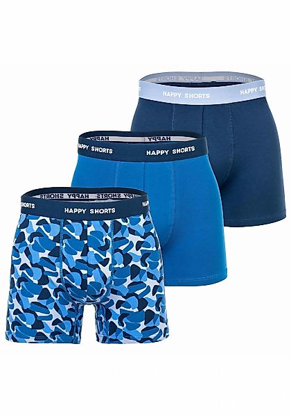 HAPPY SHORTS Boxershorts "Boxershort 3er Pack" günstig online kaufen
