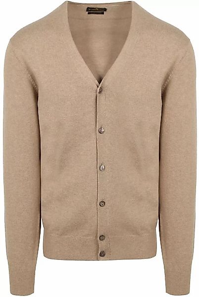 Steppin' Out Strickjacke Cotton Cashmere Camel - Größe L günstig online kaufen