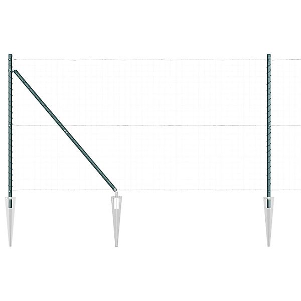 vidaXL Zaunpfosten 26 Stk Grau 3,2 x 3,2 x 160 cm 3350175 günstig online kaufen