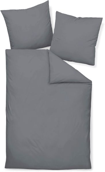 Janine Bettwäsche "Colors 31001" 2 Stk. tlg. feinfädige uni Bettwäsche für günstig online kaufen