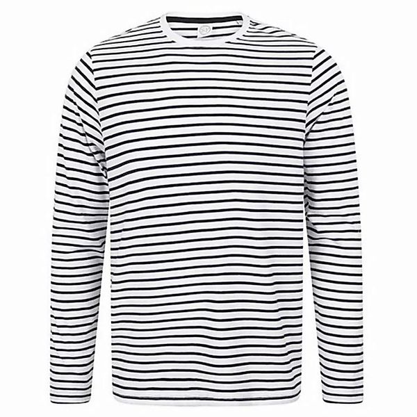 SF Men T-Shirt Unisex Long Sleeved Striped T günstig online kaufen
