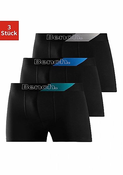Bench. Boxer "Boxershorts für Herren", (Packung, 3 St.), Unterhosen mit mod günstig online kaufen