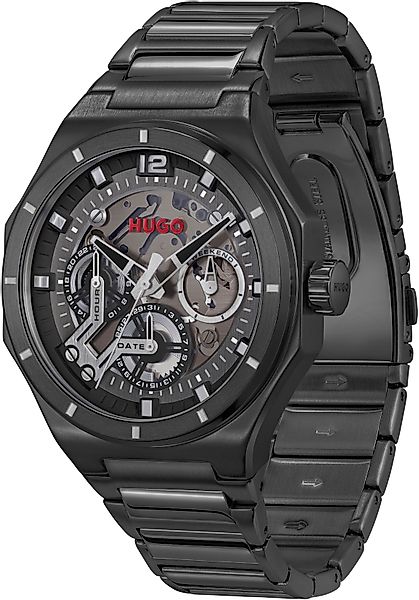 HUGO Multifunktionsuhr #GRAIL SKELETON 1530379, Armbanduhr, günstig online kaufen