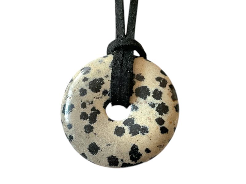 Steinfixx® Lange Kette echter Edelsteindonut 30 günstig online kaufen