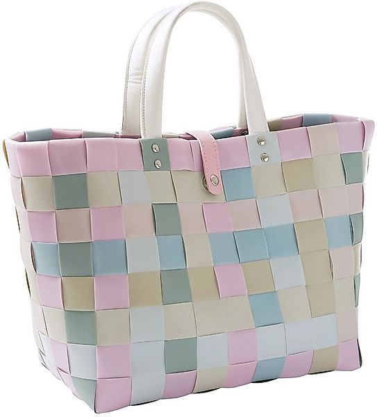 Kobolo Einkaufsshopper Einkaufstasche CANDY XL Henkeln und Verschluss, 12 l günstig online kaufen