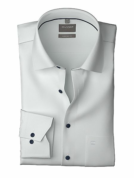 OLYMP Langarmhemd "Luxor", Businesshemd, comfort fit, Minimalprint, New-Ken günstig online kaufen