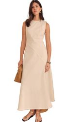 Next Jeanskleid Ärmelloses Denim-Maxikleid (1-tlg) günstig online kaufen