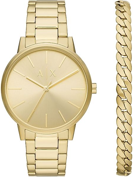 ARMANI EXCHANGE Quarzuhr Armani Exchange Herren-Uhren-Sets günstig online kaufen