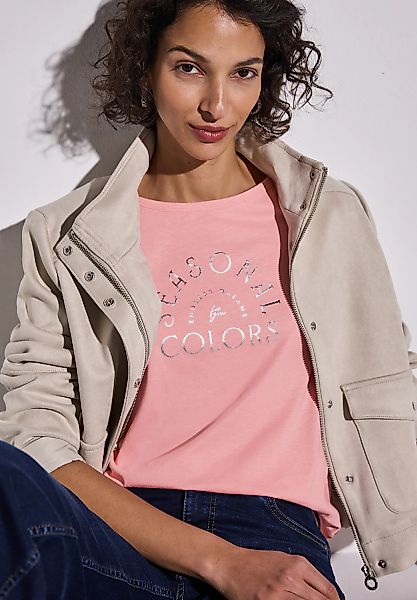 STREET ONE T-Shirt, mit Rundhalsausschnitt günstig online kaufen