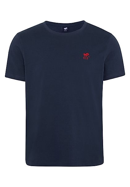 Polo Sylt T-Shirt mit gesticktem Logo-Symbol günstig online kaufen