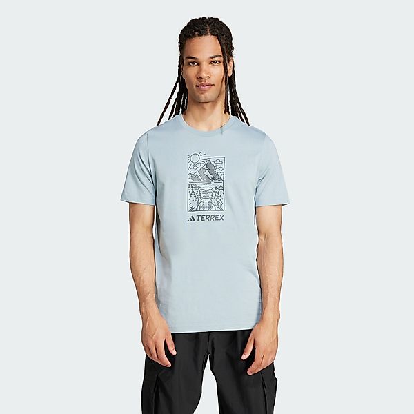 adidas TERREX Funktionsshirt TERREX GRAPHIC T-SHIRT günstig online kaufen