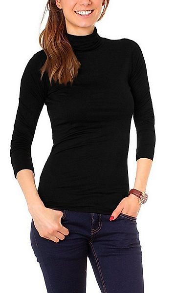Muse Rollkragenshirt Basic Rollkragenshirt Langarm 3315 günstig online kaufen