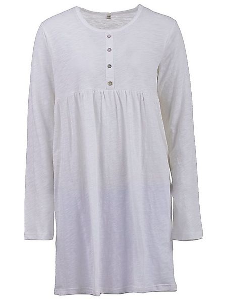 zeitlos Nachthemd Nachthemd Langarm - Uni Raffung günstig online kaufen