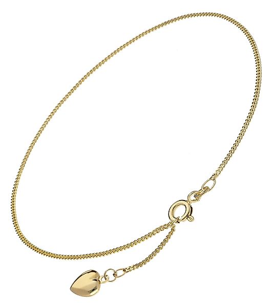 trendor Fußkette Gold 333 Fußkette mit günstig online kaufen