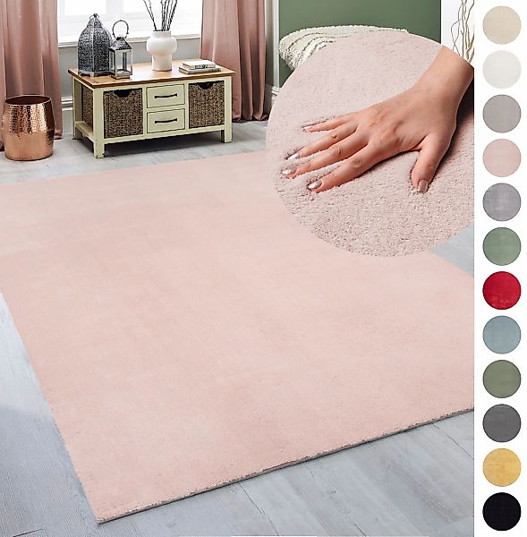 OTTO home Teppich "Arabell, Kunstfellteppich, Felloptik, waschbar," rechtec günstig online kaufen