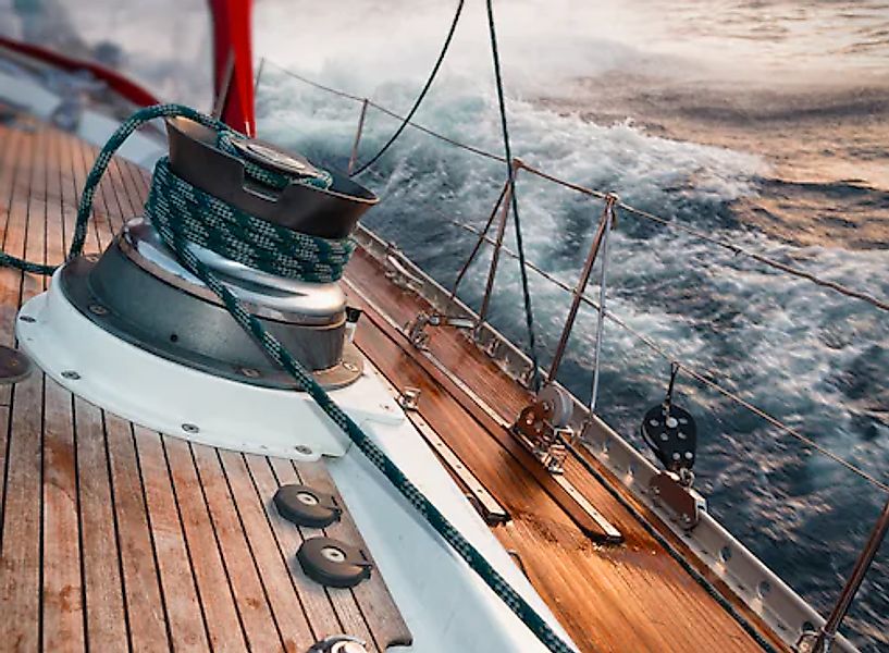 Papermoon Fototapete »Sailing in Storm« glatt günstig online kaufen