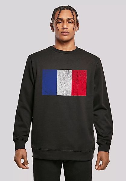 F4NT4STIC Kapuzenpullover "France Frankreich Flagge distressed" günstig online kaufen