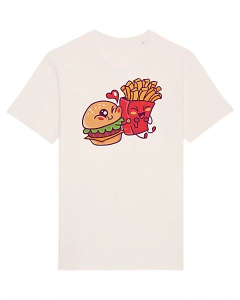 Burger Fries Love | T-shirt Unisex günstig online kaufen