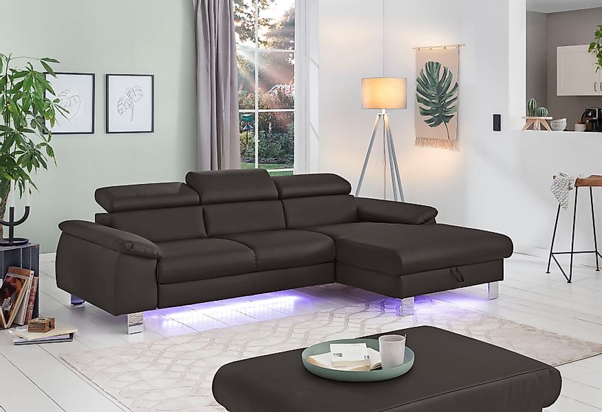 COTTA Ecksofa Komaris L-Form, B: 244 günstig online kaufen