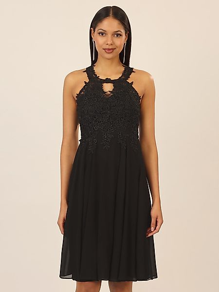 Apart Cocktailkleid aus einer Plastischen Spitze günstig online kaufen