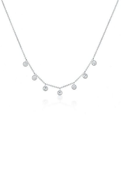 Elli Kette mit Anhänger Anhänger 925 Silber, mit Kristallen von Swarovski® günstig online kaufen