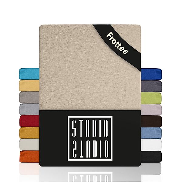 STUDIO Spannbettlaken Frottee, viele Größen, Baumwolle, weich & kuschelig, günstig online kaufen