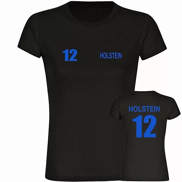 multifanshop T-Shirt Damen Holstein - Trikot 12 - Frauen günstig online kaufen