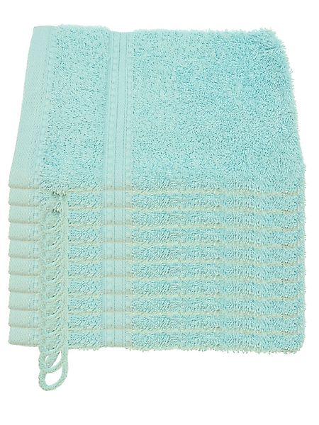 Julie Julsen Handtücher 10-Handtücher-Babyblau, Bio-Baumwolle (10-St) günstig online kaufen