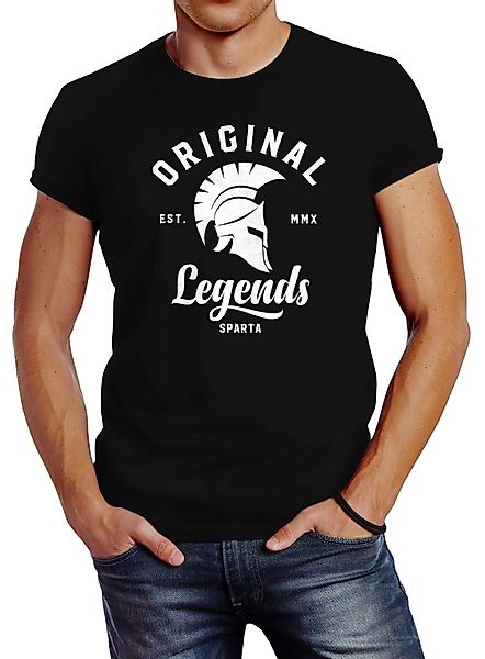 Neverless Print-Shirt Herren T-Shirt Original Legends günstig online kaufen