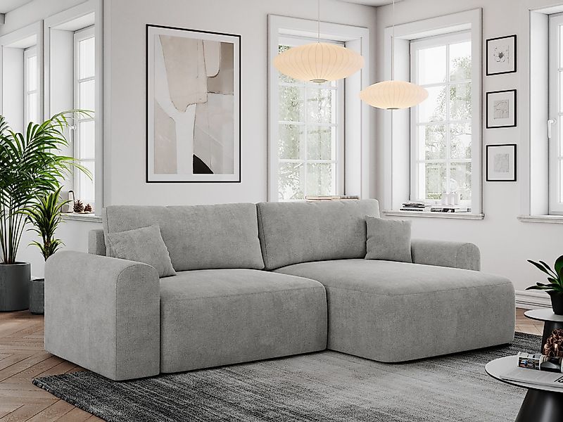 MKS MÖBEL Ecksofa NELSON, Set, Wellenfedern, günstig online kaufen