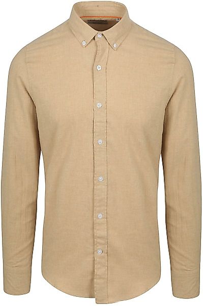 Suitable Hemd Flanel Beige - Größe L günstig online kaufen