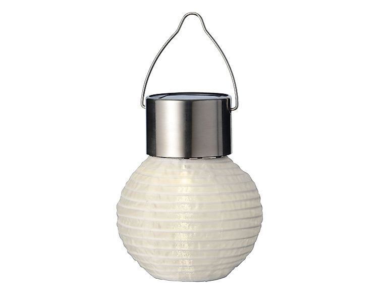 Lumineo LED Laterne, Dauerlicht, warmweiß, Solar günstig online kaufen