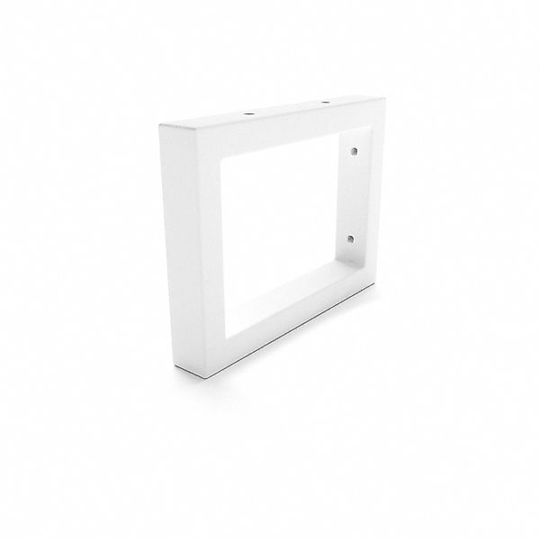 HEVVA Waschtischhalterung RHEIN 15 cm Hoch 20 cm Tief 1 Halter Weiß günstig online kaufen