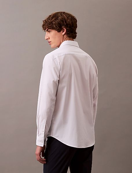 Calvin Klein Businesshemd "LS SOLID STRETCH CLASSIC SHIRT" mit Kentkragen günstig online kaufen