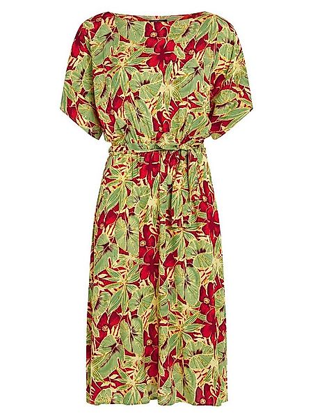 King Louie Midikleid ? Midi Kleid Damen ? florales Sommerkleid ? Viskosekle günstig online kaufen