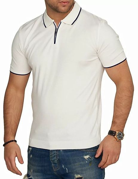 CARISMA Poloshirt CRRONDA Strick Kurzarm Polo T-Shirt Stripe günstig online kaufen