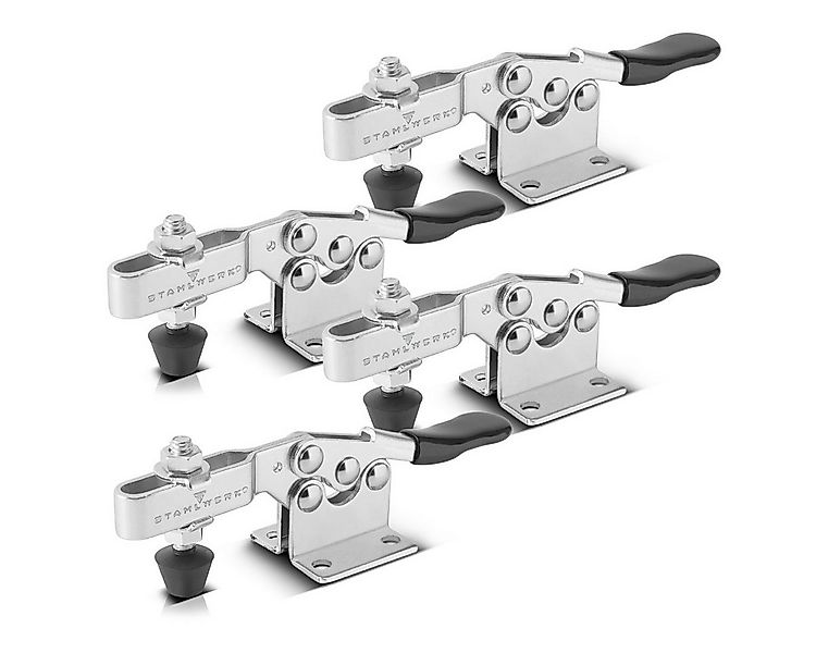 STAHLWERK Elektrowerkzeug-Set Knebelklemme 4er Set 90kg 198lbs Senkrechtspa günstig online kaufen