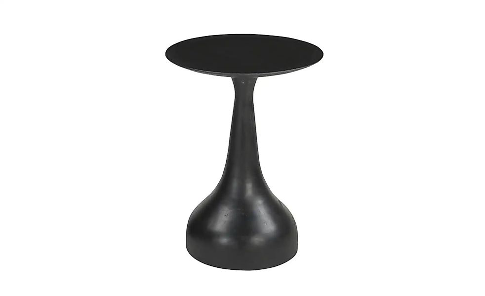 Beistelltisch  Black Smooth ¦ schwarz ¦ Maße (cm): H: 52  Ø: 38 Tische > Be günstig online kaufen