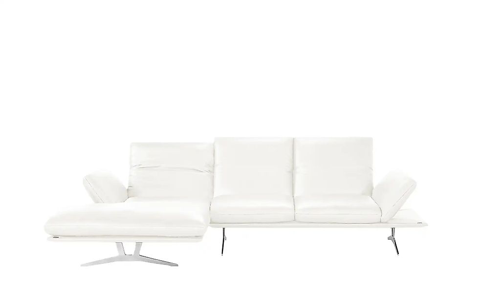 KOINOR Ecksofa Echtleder Francis ¦ weiß ¦ Maße (cm): B: 284 H: 93 T: 159.0 günstig online kaufen